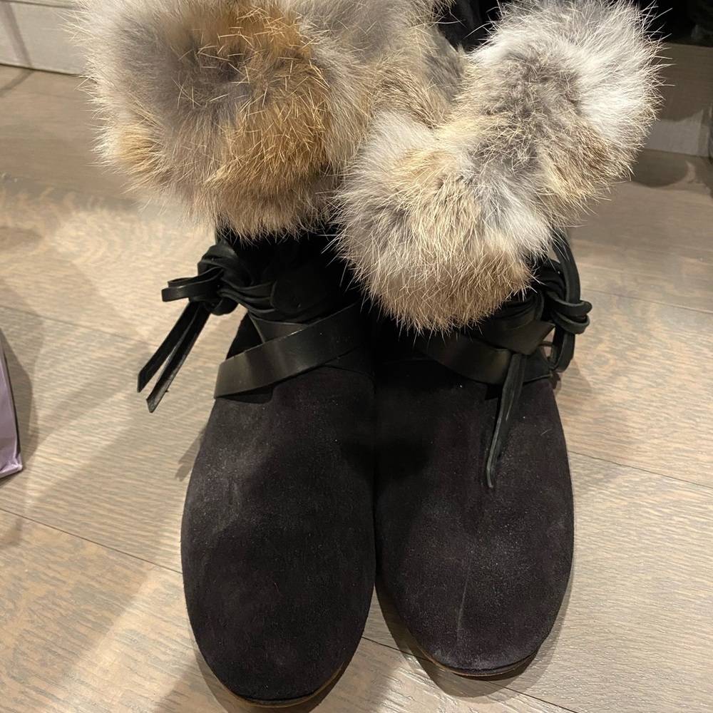 Isabel Marant fur boots